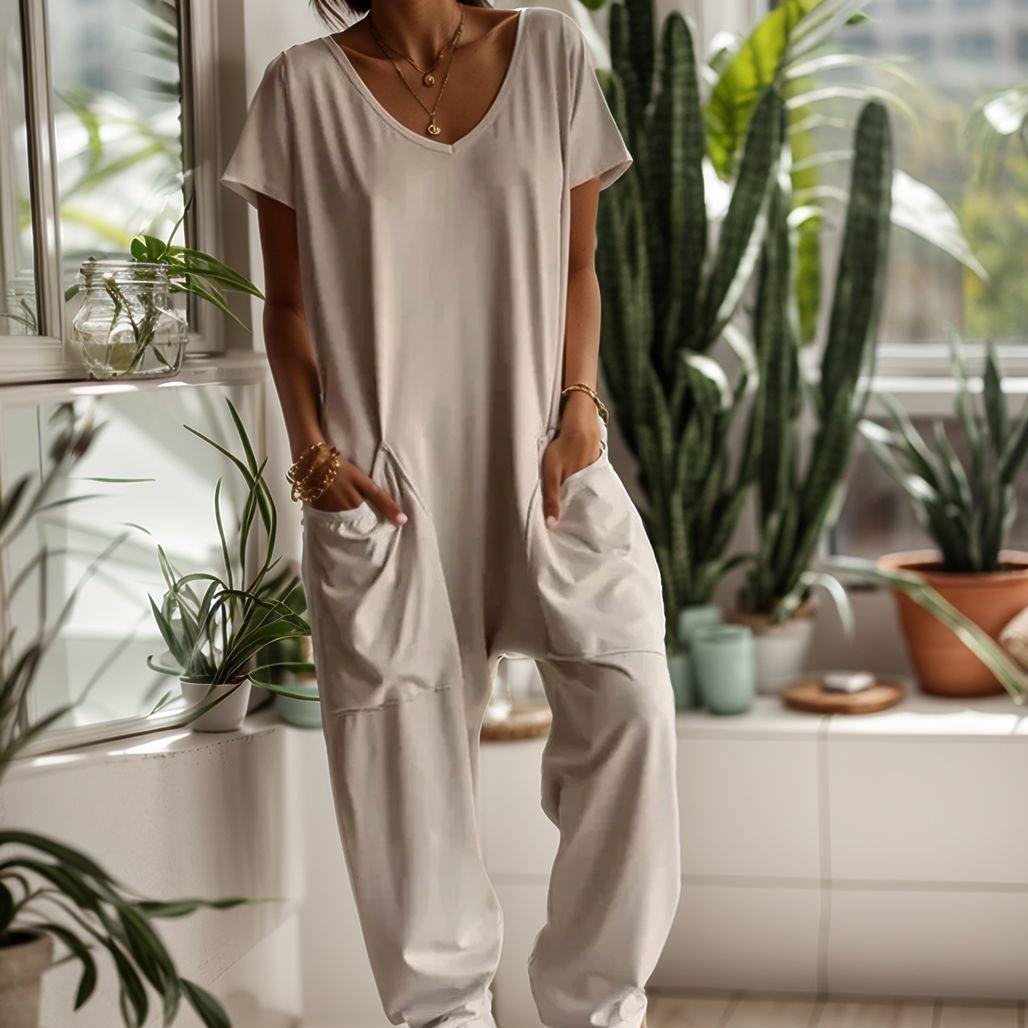 Macacão Isabelle- Design Soltinho em Viscose / Conforto e Elegância proporcionando Relaxamento!