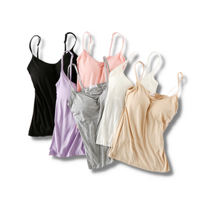 BLUSINHA REGATA COM SUTIÃ EMBUTIDO- Conforto e Praticidade que Você Merece! (COMPRE 1 LEVE 3)