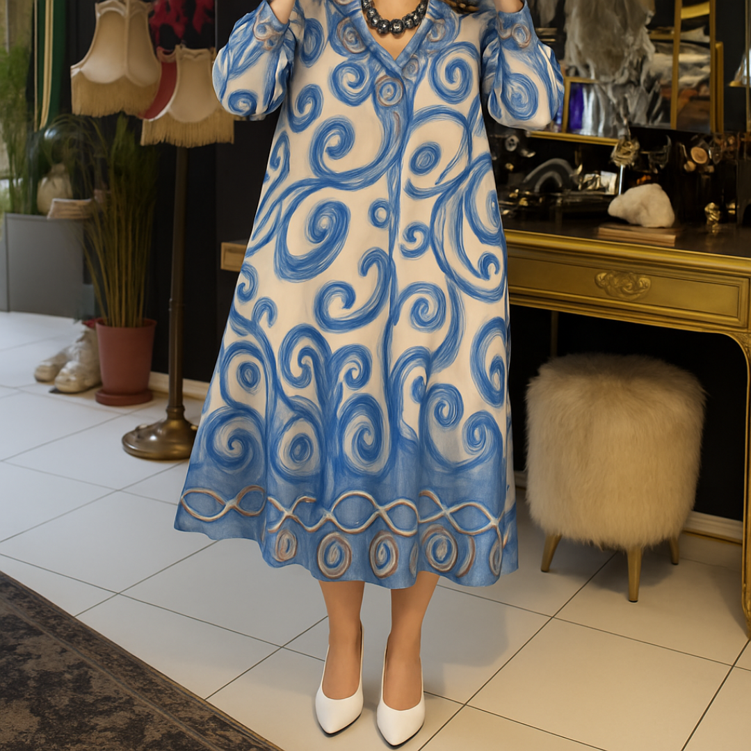 Vestido com Decote Rosana- Sofisticação e Charme em Cada Detalhe!