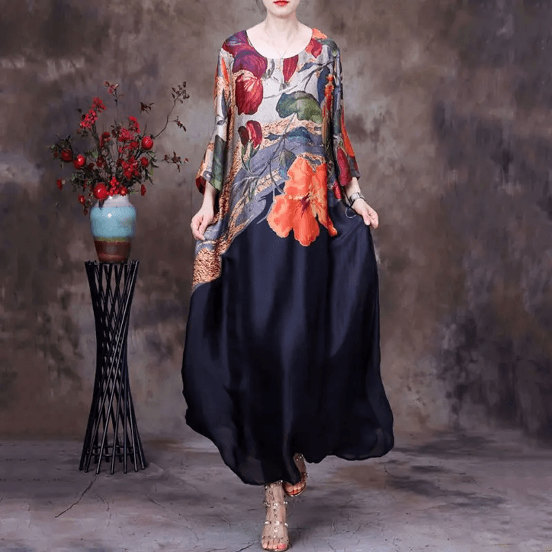 Vestido Flores/ O Campeão em Luxo e Conforto Para a Mulher Moderna!