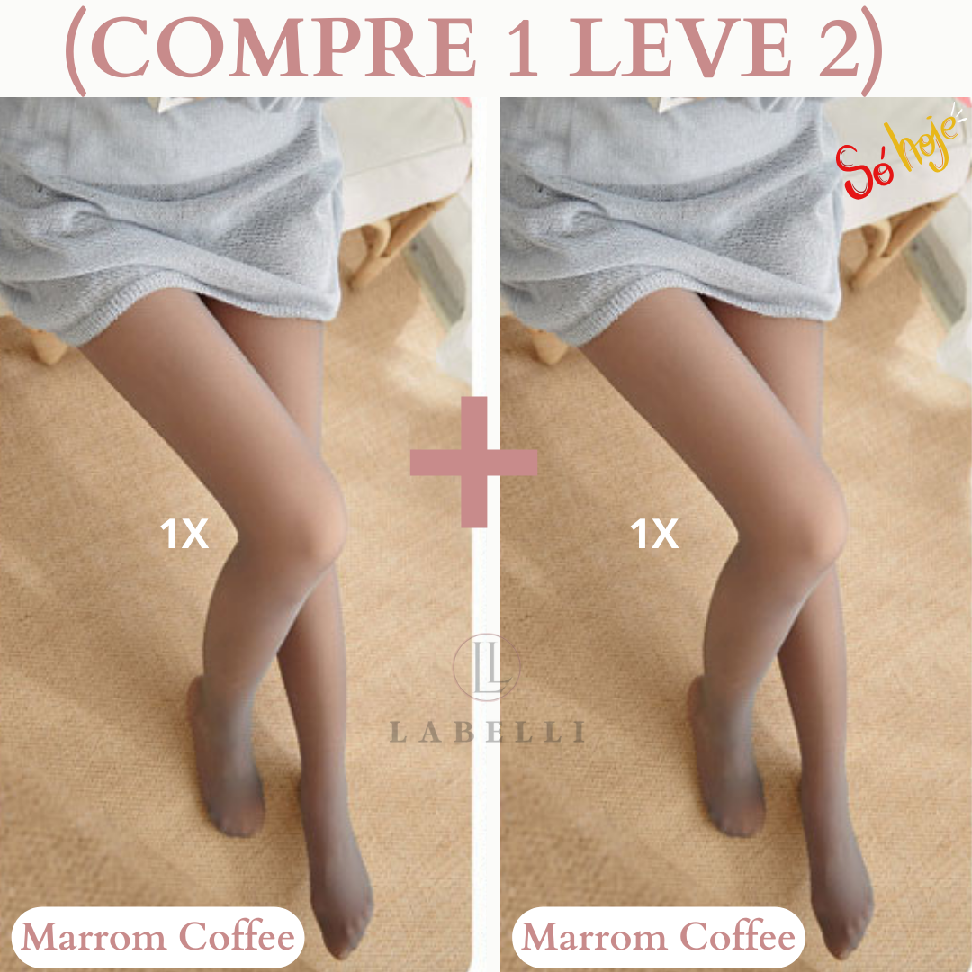 MEIA CALÇA ALINE FORRADA TRANSLÚCIDA (COMPRE 1 LEVE 2) + FRETE GRÁTIS