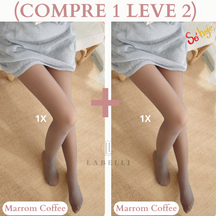 MEIA CALÇA ALINE FORRADA TRANSLÚCIDA (COMPRE 1 LEVE 2) + FRETE GRÁTIS