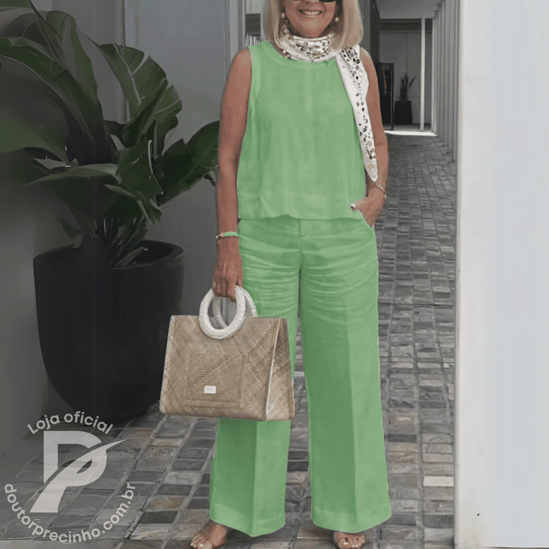 Conjunto Rosana– Sofisticação e Conforto para Todas as Ocasiões