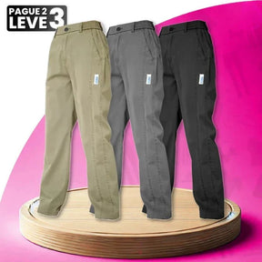 Calça Feminina Alice em Malha de Seda Gelo e Poliéster -Compre 2 e Leve 3