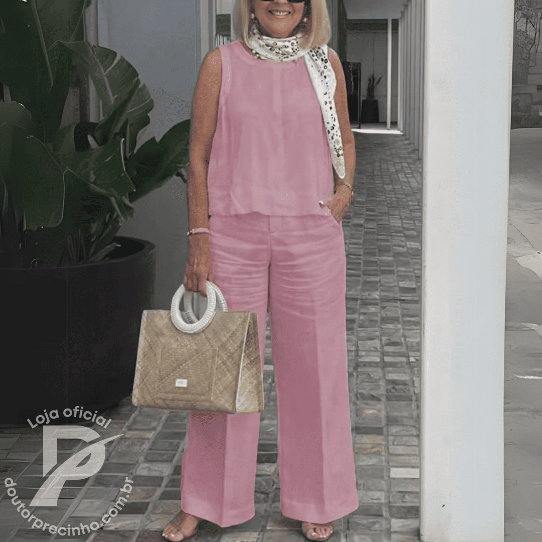 Conjunto Rosana– Sofisticação e Conforto para Todas as Ocasiões