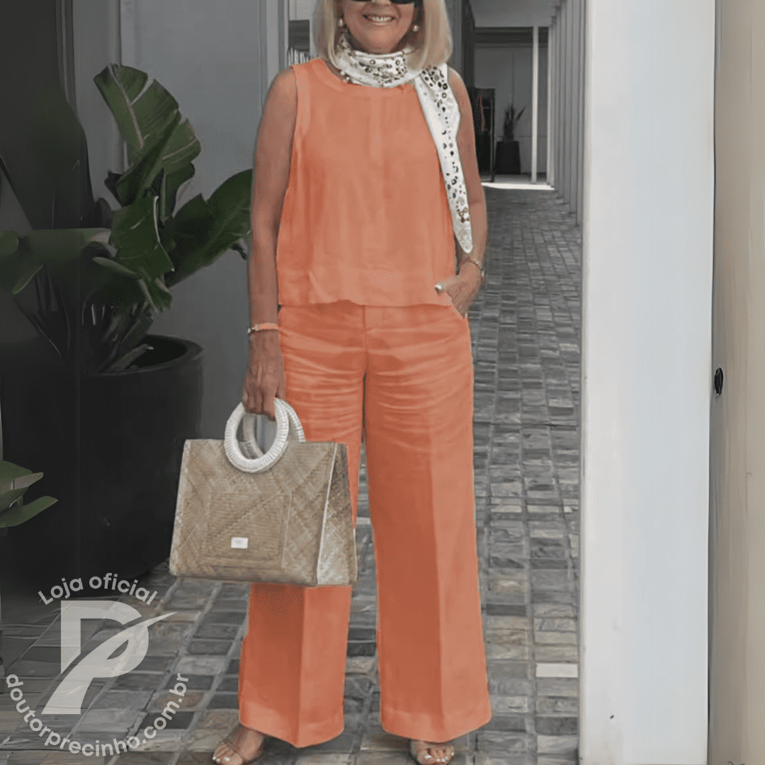 Conjunto Rosana– Sofisticação e Conforto para Todas as Ocasiões