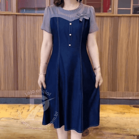 Vestido Marina  - Elegância e Delicadeza Para Qualquer Ocasião