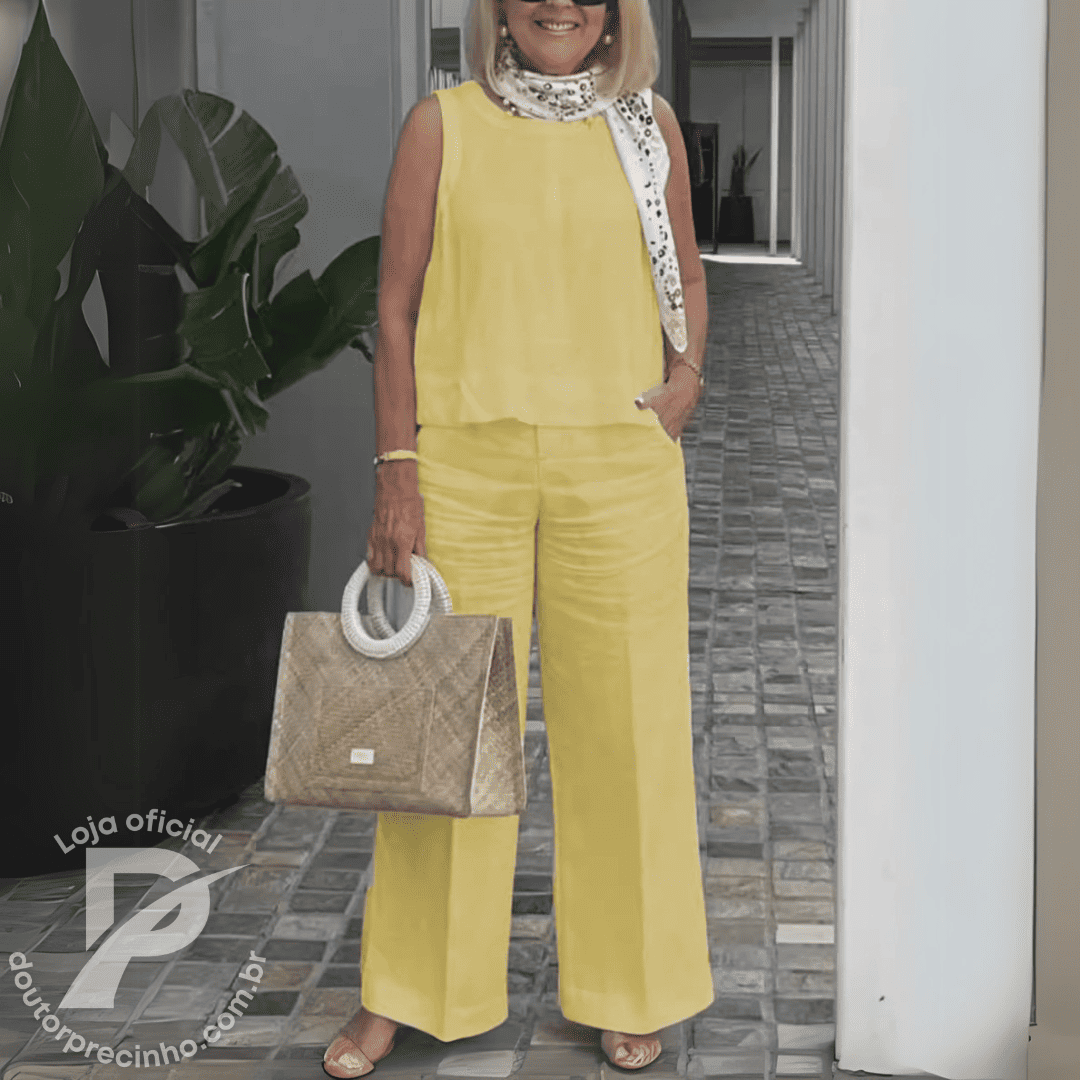 Conjunto Rosana– Sofisticação e Conforto para Todas as Ocasiões