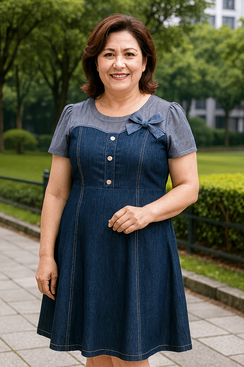 Vestido Marina  - Elegância e Delicadeza Para Qualquer Ocasião