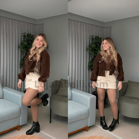 MEIA CALÇA ALINE FORRADA TRANSLÚCIDA (COMPRE 1 LEVE 2) + FRETE GRÁTIS