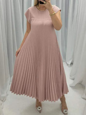 Vestido Gabriela Plissado- Soltinho e Elegante
