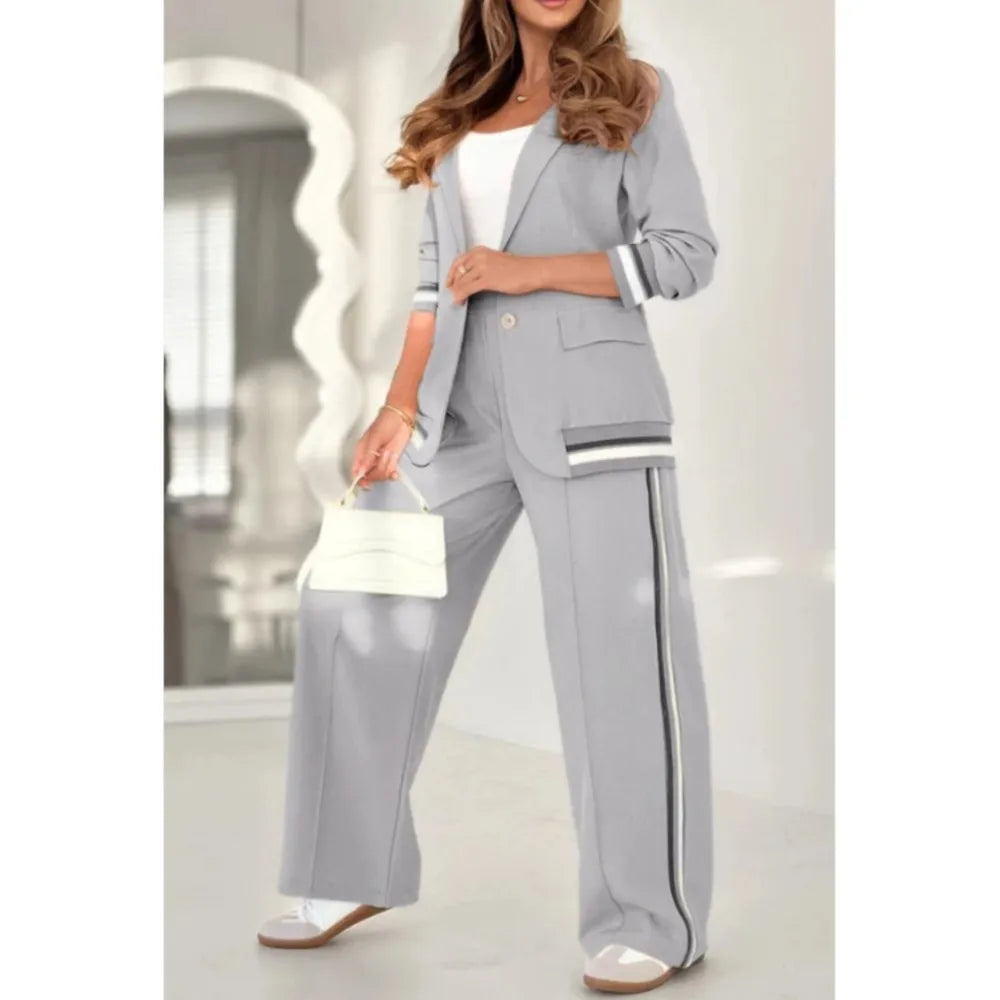Conjunto Casaquinho e Calça Daiane- Perfeito Para Todas As Ocasiões! + Frete Grátis