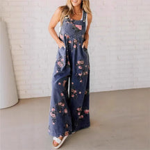 Macacão Sofia Feminino Estampa Floral- Delicadeza em cada detalhes! + Frete Grátis