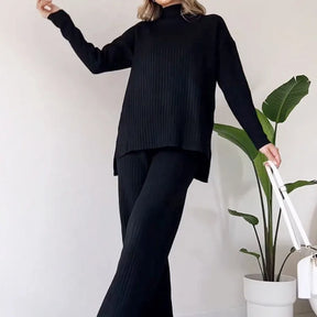 Conjunto Kelly - A elegância que aquece- Perfeito Para a Mulher Moderna Que Preza Conforto e Estilo!