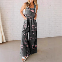 Macacão Sofia Feminino Estampa Floral- Delicadeza em cada detalhes! + Frete Grátis