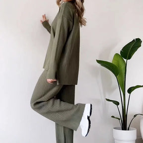 Conjunto Kelly - A elegância que aquece- Perfeito Para a Mulher Moderna Que Preza Conforto e Estilo!