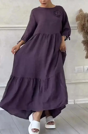 Vestido Carolina/ Encante-se com a Suavidade, Liberdade e Conforto que Você Merece!