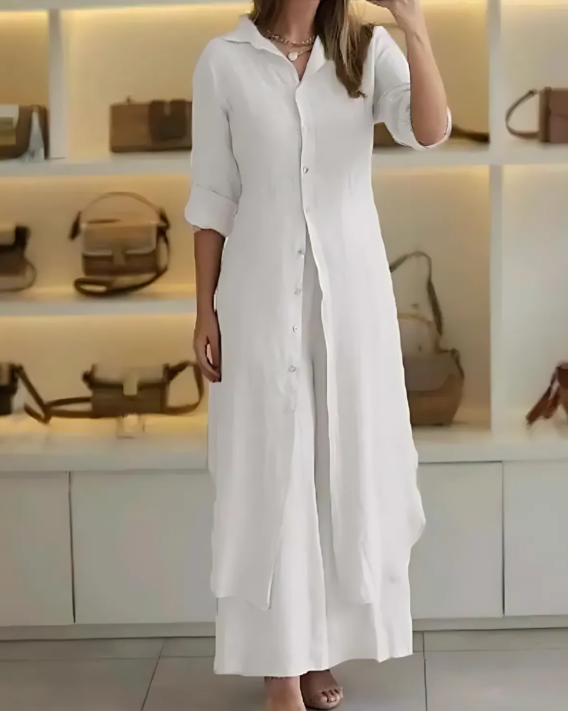 Conjunto Estela | Linho Premium- Une leveza, frescor e elegância
