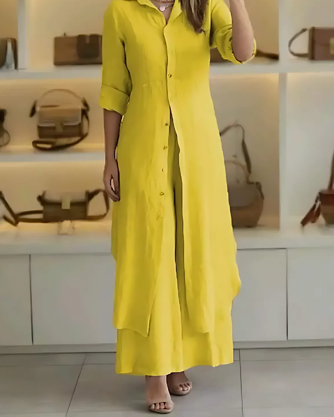 Conjunto Estela | Linho Premium- Une leveza, frescor e elegância