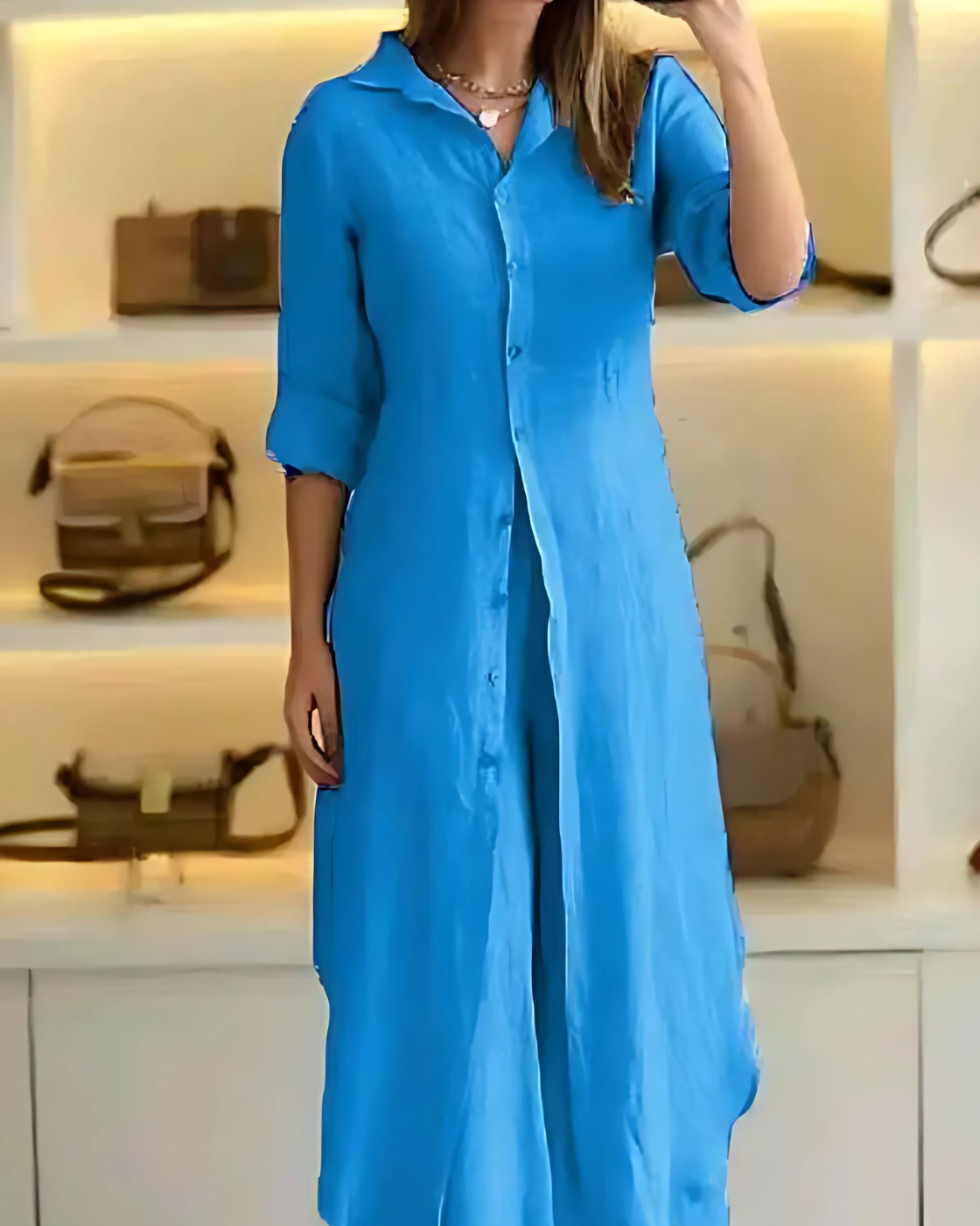 Conjunto Estela | Linho Premium- Une leveza, frescor e elegância
