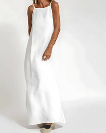 Vestido Isabela - Linho Premium | Super Fresco e Soltinho ( Ideal para seu Verão com mais conforto) + Frete Grátis