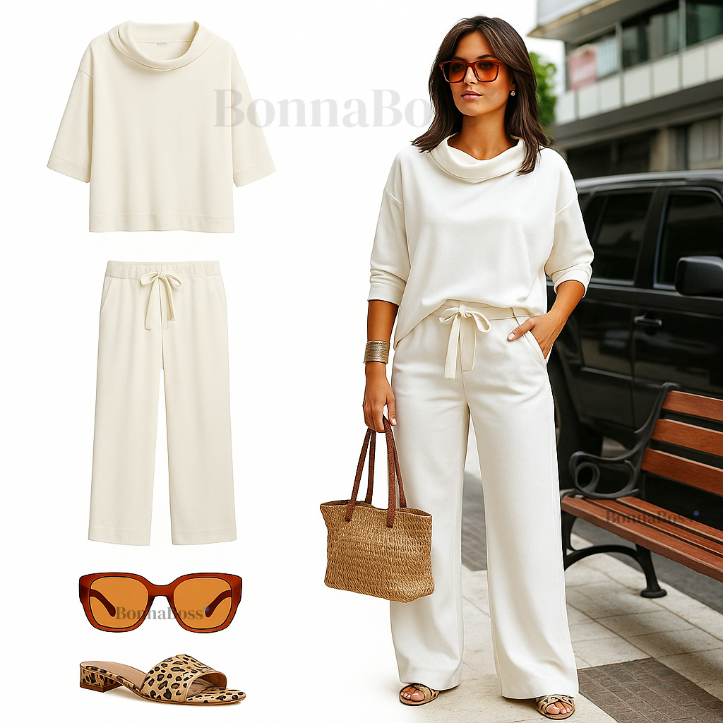 Conjunto Sofia- Elegância e Sofisticação Perfeito Para O Inverno Da Mulher Moderna!