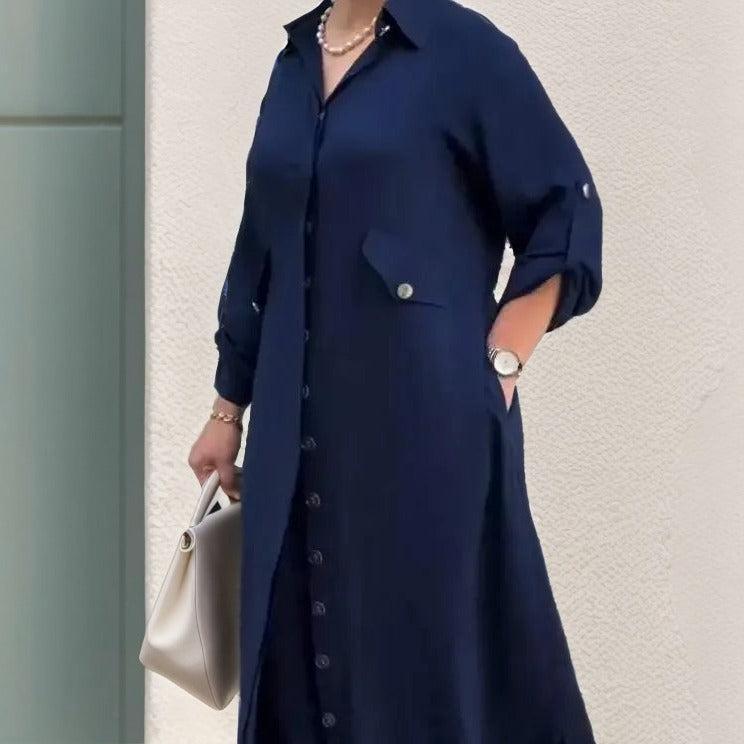 Conjunto Elegante em Viscose com Vestido e Calça / Minimalismo Sofisticado que Você Mulher Moderna Merece!