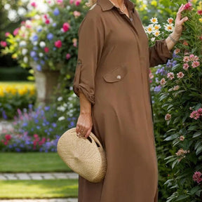 Conjunto Elegante em Viscose com Vestido e Calça / Minimalismo Sofisticado que Você Mulher Moderna Merece!