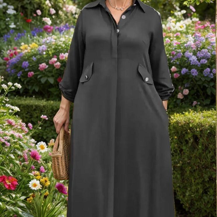 Conjunto Elegante em Viscose com Vestido e Calça / Minimalismo Sofisticado que Você Mulher Moderna Merece!