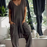 Macacão Isabelle- Design Soltinho em Viscose / Conforto e Elegância proporcionando Relaxamento!