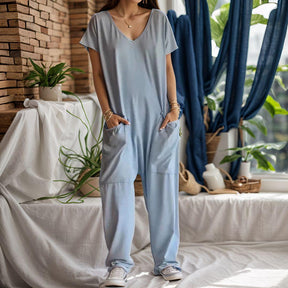 Macacão Isabelle- Design Soltinho em Viscose / Conforto e Elegância proporcionando Relaxamento!