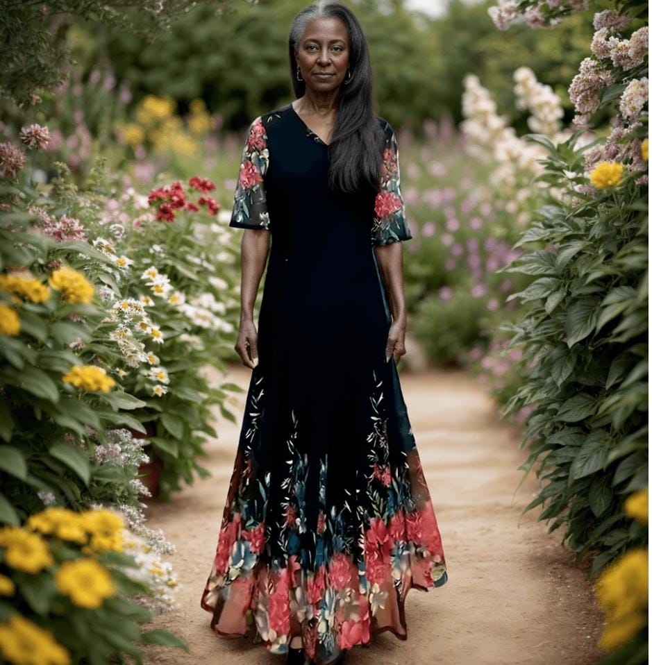 Vestido Floral Paris- O Mais Desejado Pelas Mulheres Elegantes