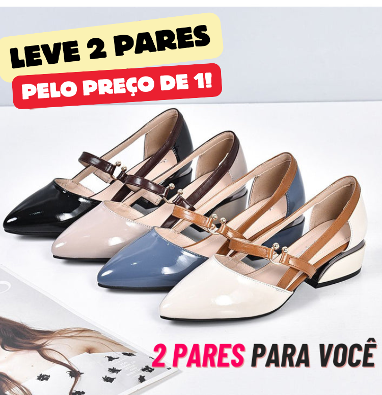 CorfortBella Sapatilha Ortopédica - Seus pés livre de dores! - Compre 1 e Leve 2